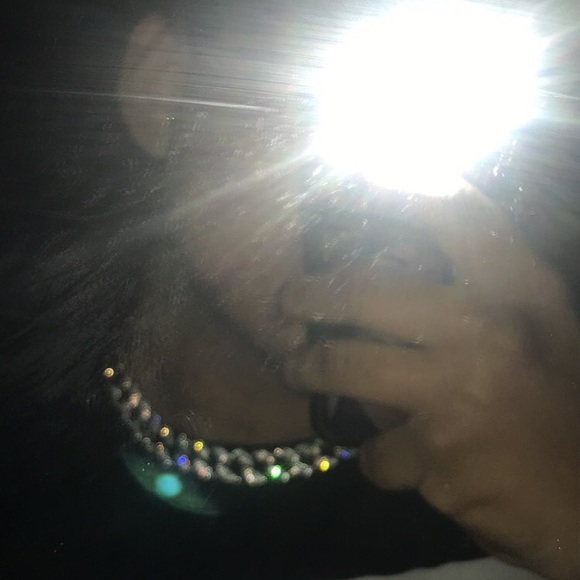 Iced out Cuban link chain - Picture 2 of 3